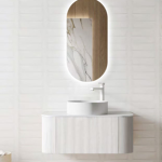 Matte white painted multi-layer drawer fronts with engraving